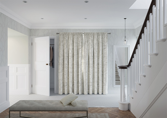 Crushed Velvet, Ivory - Made to Measure Curtains - Image 7